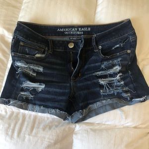 American eagle jean shorts